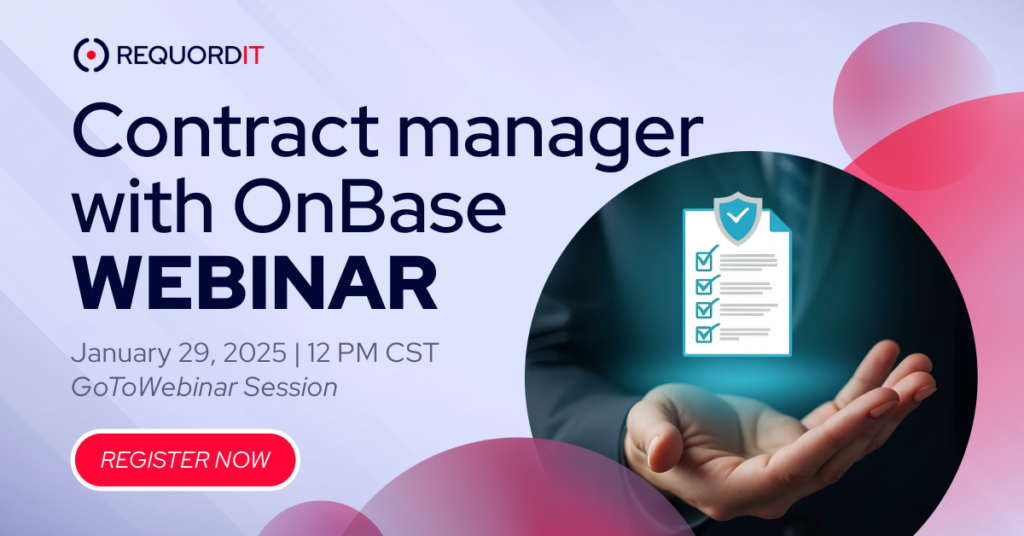 Contract Management webinar